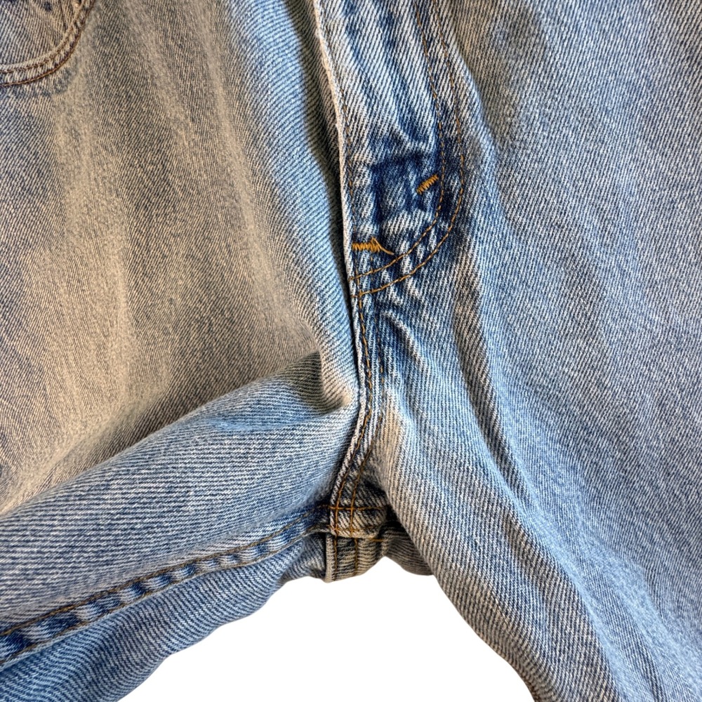 Vtg Levi's 550 Relaxed Fit Jeans 38x32 USA Made Baggy Dad Grunge Y2K Americana - Picture 11 of 11